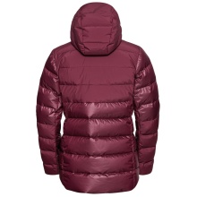 Odlo Winter Jacket Severin N-Thermic Insulated Hooded (water-repellent, windproof, breathable) berry red ladies